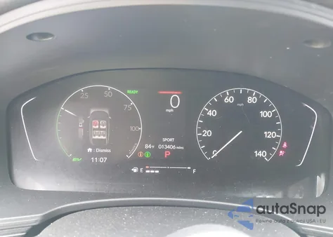 2025 Honda Civic Hybrid Sport/Sport Touring из США, поврежденный, VIN 2HGFE4F85SH306997